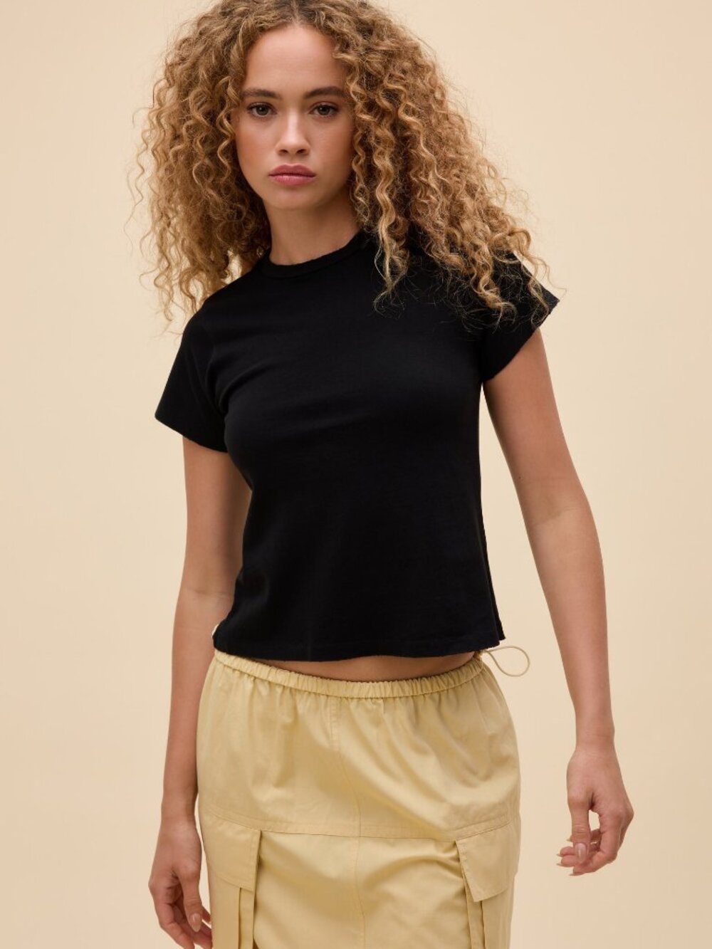 Daydreamer LA Solid Vintage Tee House Black Size S